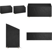 Vidaxl - Abdeckungen für Gartenbänke 2 Stk. 12 Ösen 210x70x70/88 cm - Gartenbank Abdeckung - Sitzbank Abdeckung - Gartenmöbel Schutzhülle Vidaxl - Abdeckungen für Gartenbänke 2 Stk. 12 Ösen 210x70x70/88 cm - Gartenbank Abdeckung - Sitzbank Abdeckung - Gartenmöbel Schutzhülle von VIDAXL