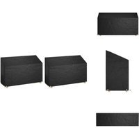 Vidaxl - Abdeckungen für Gartenbank 2 Stk. 8 Ösen 190x70x70/88 cm - Gartenbank Abdeckung - Gartenmöbelschutz - UV-Schutz - Wasserfeste Abdeckung Vidaxl - Abdeckungen für Gartenbank 2 Stk. 8 Ösen 190x70x70/88 cm - Gartenbank Abdeckung - Gartenmöbelschutz - UV-Schutz - Wasserfeste Abdeckung von VIDAXL