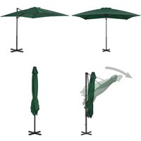 Vidaxl - Ampelschirm mit Aluminium-Mast 250x250 cm Grün - Sonnenschirm - Gartenmöbel - Outdoor Möbel - Poolparty - Sommergarten - Home & Living Vidaxl - Ampelschirm mit Aluminium-Mast 250x250 cm Grün - Sonnenschirm - Gartenmöbel - Outdoor Möbel - Poolparty - Sommergarten - Home & Living von VIDAXL