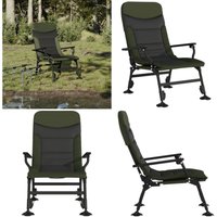 Angelstuhl mit Armlehnen Klappbar Grün - Angelseat - Gartenstuhl - Faltbarer Stuhl - Outdoor-Stuhl - Campingstuhl - Home & Living von VIDAXL