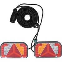 Vidaxl - Anhängerleuchten 2 Stk. Rot 24x5x14,5 cm 12V LED-Leuchtmittel Vidaxl - Anhängerleuchten 2 Stk. Rot 24x5x14,5 cm 12V LED-Leuchtmittel von VIDAXL