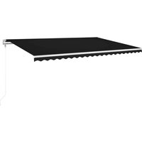 Vidaxl - Automatische Markise mit led Windsensor 500x300 cm Anthrazit Vidaxl - Automatische Markise mit led Windsensor 500x300 cm Anthrazit von VIDAXL