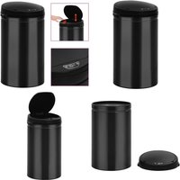 Automatischer Sensor-Mülleimer 40 l Kohlenstoffstahl Schwarz - Mülleimer - Abfalleimer - Home & Living - Schwarz Automatischer Sensor-Mülleimer 40 l Kohlenstoffstahl Schwarz - Mülleimer - Abfalleimer - Home & Living - Schwarz von VIDAXL