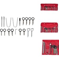 Vidaxl - Autoradio-Ausbauwerkzeug-Set - Auto Werkzeug - Radioservicezubehör - Autoradiosausbausatz - Car Audio Tools - Werkstattbedarf Vidaxl - Autoradio-Ausbauwerkzeug-Set - Auto Werkzeug - Radioservicezubehör - Autoradiosausbausatz - Car Audio Tools - Werkstattbedarf von VIDAXL