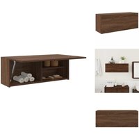 Vidaxl - Bad-Wandschrank Braun Eichen-Optik 80x25x30 cm Holzwerkstoff - Bad-Wandschrank - Bad-Wandschränke - Bad-Hängeschrank - Hängeschrank Bad Vidaxl - Bad-Wandschrank Braun Eichen-Optik 80x25x30 cm Holzwerkstoff - Bad-Wandschrank - Bad-Wandschränke - Bad-Hängeschrank - Hängeschrank Bad von VIDAXL