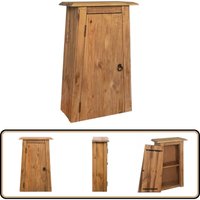 Vidaxl - Bad-Wandschrank Massivholz Kiefer 42x23x70 cm - Holz Wandregal - Badezimmer Regal - Kiefernholzmöbel - Vintage Badezimmermöbel Vidaxl - Bad-Wandschrank Massivholz Kiefer 42x23x70 cm - Holz Wandregal - Badezimmer Regal - Kiefernholzmöbel - Vintage Badezimmermöbel von VIDAXL