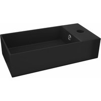 Vidaxl - Badezimmer-Waschbecken mit Überlauf Keramik Matt Schwarz Vidaxl - Badezimmer-Waschbecken mit Überlauf Keramik Matt Schwarz von VIDAXL