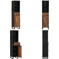 Vidaxl - Badschrank 38x33x160 cm Altholz Massivholz - Badezimmermöbel - Altholzmöbel - Vintage Möbel - Handgefertigter Schrank Vidaxl - Badschrank 38x33x160 cm Altholz Massivholz - Badezimmermöbel - Altholzmöbel - Vintage Möbel - Handgefertigter Schrank von VIDAXL