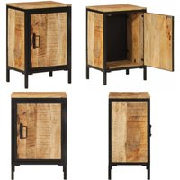 Vidaxl - Badschrank 40x30x60 cm Massivholz Mango und Eisen - Badezimmermöbel - Badschrank - Mangoholz Schrank - Aufbewahrungsschrank - Handtuchhalter Vidaxl - Badschrank 40x30x60 cm Massivholz Mango und Eisen - Badezimmermöbel - Badschrank - Mangoholz Schrank - Aufbewahrungsschrank - Handtuchhalter von VIDAXL