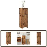 Vidaxl - Badschrank Altholz-Optik 30x30x95 cm Holzwerkstoff Vidaxl - Badschrank Altholz-Optik 30x30x95 cm Holzwerkstoff von VIDAXL