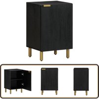 Vidaxl - Badschrank Schwarz 38x33x58 cm Holzwerkstoff von VIDAXL