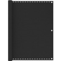 Balkon Sichtschutz Anthrazit 120x600 cm hdpe Vidaxl von VIDAXL