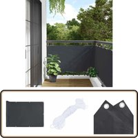 Vidaxl - Balkon-Sichtschutz Anthrazit 400x90 cm pvc - Balkon Sichtschutz - pvc Sichtschutz - Wetterfest - uv Schutz - Sonnenschutz Vidaxl - Balkon-Sichtschutz Anthrazit 400x90 cm pvc - Balkon Sichtschutz - pvc Sichtschutz - Wetterfest - uv Schutz - Sonnenschutz von VIDAXL