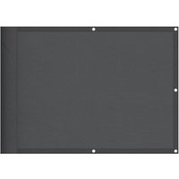 Balkon-Sichtschutz Anthrazit 75x700 cm 100 % Polyester-Oxford Vidaxl von VIDAXL