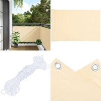 Vidaxl - Balkon-Sichtschutz Creme 300x120 cm pvc - Balkon Sichtschutz - pvc Sichtschutz - Wetterfest - uv Schutz - Sonnenschutz - Home & Living Vidaxl - Balkon-Sichtschutz Creme 300x120 cm pvc - Balkon Sichtschutz - pvc Sichtschutz - Wetterfest - uv Schutz - Sonnenschutz - Home & Living von VIDAXL
