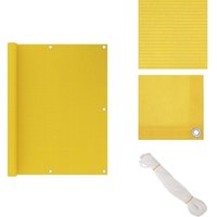 Vidaxl - Balkon-Sichtschutz Gelb 120x500 cm hdpe - Balkon Sichtschutz - hdpe - Gelber Sonnenschutz - Balkon Markise - Winddurchlässiger Schirms Vidaxl - Balkon-Sichtschutz Gelb 120x500 cm hdpe - Balkon Sichtschutz - hdpe - Gelber Sonnenschutz - Balkon Markise - Winddurchlässiger Schirms von VIDAXL