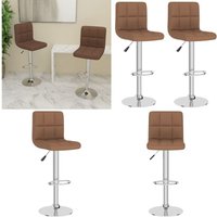 Vidaxl - Barhocker 2 Stk. Braun Stoff - Barhocker - Esszimmerstühle - Küchenstühle - Hochstühle - Drehbare Barhocker - Home & Living Vidaxl - Barhocker 2 Stk. Braun Stoff - Barhocker - Esszimmerstühle - Küchenstühle - Hochstühle - Drehbare Barhocker - Home & Living von VIDAXL