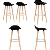 Barhocker 2 Stk. Schwarz - Barhocker - Küchenhocker - Stühle Schwarz - Holzstühle - Bartischstühle - Home & Living Barhocker 2 Stk. Schwarz - Barhocker - Küchenhocker - Stühle Schwarz - Holzstühle - Bartischstühle - Home & Living von VIDAXL