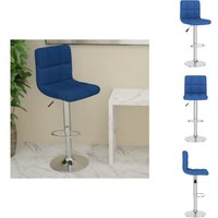 Vidaxl - Barhocker Blau Stoff - Barhocker - Tresenhocker - Thekenhocker - Barstuhl Vidaxl - Barhocker Blau Stoff - Barhocker - Tresenhocker - Thekenhocker - Barstuhl von VIDAXL