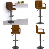Barhocker Braun Samt - Vidaxl von VIDAXL