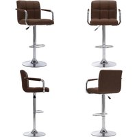Barhocker Braun Stoff - Barhocker - Esszimmerstuhl - Küchenstuhl - Drehbares Bürostuhl - Bar Stool - Home & Living Barhocker Braun Stoff - Barhocker - Esszimmerstuhl - Küchenstuhl - Drehbares Bürostuhl - Bar Stool - Home & Living von VIDAXL