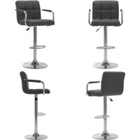 Barhocker Dunkelgrau Stoff - Barhocker - Küchenhocker - Esszimmerstuhl - Drehbares Bürostuhl - Moderner Sessel - Home & Living Barhocker Dunkelgrau Stoff - Barhocker - Küchenhocker - Esszimmerstuhl - Drehbares Bürostuhl - Moderner Sessel - Home & Living von VIDAXL