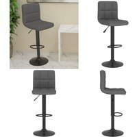 Vidaxl - Barhocker Dunkelgrau Stoff - Barhocker - Sitzhocker - Küchenhocker - Höhenverstellbar - Drehbare Hocker - Home & Living Vidaxl - Barhocker Dunkelgrau Stoff - Barhocker - Sitzhocker - Küchenhocker - Höhenverstellbar - Drehbare Hocker - Home & Living von VIDAXL