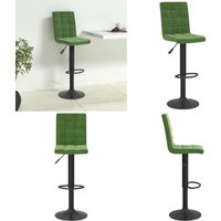 Barhocker Dunkelgrün Samt - Vidaxl von VIDAXL