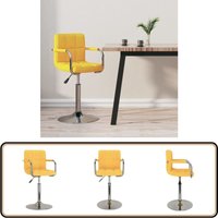 Barhocker Gelb Stoff - Vidaxl Barhocker Gelb Stoff - Vidaxl von VIDAXL