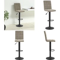 Barhocker Hellgrau Samt - Vidaxl von VIDAXL