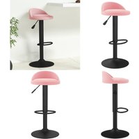 Barhocker Rosa Samt - Vidaxl von VIDAXL