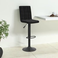Barhocker Schwarz Samt - Vidaxl Barhocker Schwarz Samt - Vidaxl von VIDAXL