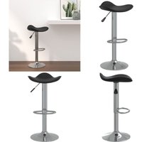 Barhocker Schwarz Verchromter Stahl und Kunstleder - Barhocker - Drehbares Stuhl - Küchenstühle - Esszimmerstühle - Hochstuhl - Home & Living Barhocker Schwarz Verchromter Stahl und Kunstleder - Barhocker - Drehbares Stuhl - Küchenstühle - Esszimmerstühle - Hochstuhl - Home & Living von VIDAXL