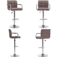 Vidaxl - Barhocker Taupe Stoff - Barhocker - Thekenhocker - Küchenhocker - Drehbares Bürostuhl - Ergonomischer Stuhl - Home & Living Vidaxl - Barhocker Taupe Stoff - Barhocker - Thekenhocker - Küchenhocker - Drehbares Bürostuhl - Ergonomischer Stuhl - Home & Living von VIDAXL