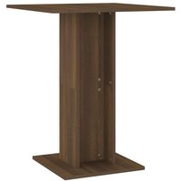 Bistrotisch Braun Eichen-Optik 60x60x75 cm Holzwerkstoff vidaXL678195 von BONNEVIE