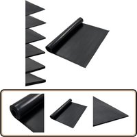 Bodenmatte Rutschfest Gummi 1,2x5 m 3 mm Glatt - Gummierung - Bodenmatte - Gummiboden - Anti-Rutschmatte - Industrieboden von VIDAXL