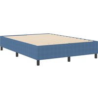 Boxspringbett Blau 140x200 cm Cordstoff Vidaxl Boxspringbett Blau 140x200 cm Cordstoff Vidaxl von VIDAXL