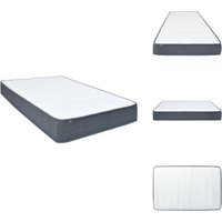 Vidaxl - Boxspringbett-Matratze 200 x 140 x 20 cm - Boxspringbett - Matratze - Doppelbett - Liegekomfort - Federsystem von VIDAXL