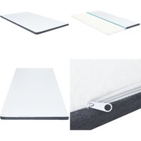 Boxspringbett-Matratzenauflage 200 x 120 x 5 cm - Boxspringbett Matratzenauflage - Matratzentopper - Bettausstattung - Schlafkomfort - Waschbarer Boxspringbett-Matratzenauflage 200 x 120 x 5 cm - Boxspringbett Matratzenauflage - Matratzentopper - Bettausstattung - Schlafkomfort - Waschbarer von VIDAXL