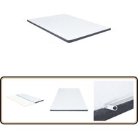 Boxspringbett-Matratzenauflage 200 x 140 x 5 cm - Boxspringbett Matratzenauflage - Matratzentopper - Bettausstattung - Schlafkomfort - Liegefläche von VIDAXL