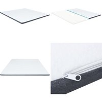 Vidaxl - Boxspringbett-Matratzenauflage 200 x 160 x 5 cm - Boxspringbett Matratzenauflage - Matratzentopper - Bettausstattung - Schlafkomfort Vidaxl - Boxspringbett-Matratzenauflage 200 x 160 x 5 cm - Boxspringbett Matratzenauflage - Matratzentopper - Bettausstattung - Schlafkomfort von VIDAXL