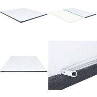 Boxspringbett-Matratzenauflage 200 x 180 x 5 cm - Boxspringbett Matratzenauflage - Matratzentopper - Bettausstattung - Liegekomfort - Schlafqualität Boxspringbett-Matratzenauflage 200 x 180 x 5 cm - Boxspringbett Matratzenauflage - Matratzentopper - Bettausstattung - Liegekomfort - Schlafqualität von VIDAXL