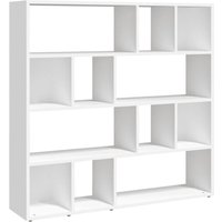 Bonnevie - Bücherregal/Raumteiler,Bücherschrank Weiß 105x24x102 cm vidaXL von BONNEVIE