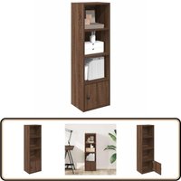 Bücherregal Braun Eichen-Optik 31x24x102 cm Holzwerkstoff - Vidaxl Bücherregal Braun Eichen-Optik 31x24x102 cm Holzwerkstoff - Vidaxl von VIDAXL