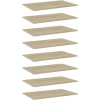 Vidaxl - Bücherregal-Bretter 8 Stk. Sonoma-Eiche 80x50x1,5 cm Vidaxl - Bücherregal-Bretter 8 Stk. Sonoma-Eiche 80x50x1,5 cm von VIDAXL