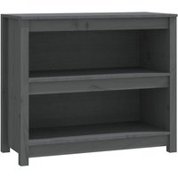 Vidaxl - Bücherregal,Standregal Grau 80x35x68 cm Massivholz Kiefer Vidaxl - Bücherregal,Standregal Grau 80x35x68 cm Massivholz Kiefer von VIDAXL