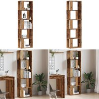 Bücherschrank Altholz-Optik 45x24x159 cm Holzwerkstoff - Vidaxl Bücherschrank Altholz-Optik 45x24x159 cm Holzwerkstoff - Vidaxl von VIDAXL