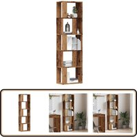 Bücherschrank Altholz-Optik 45x24x159 cm Holzwerkstoff - Vidaxl Bücherschrank Altholz-Optik 45x24x159 cm Holzwerkstoff - Vidaxl von VIDAXL