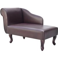 Vidaxl - Chaiselongue Braun Kunstleder Vidaxl - Chaiselongue Braun Kunstleder von VIDAXL