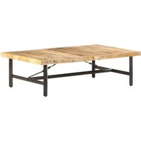 Couchtisch 142x90x42 cm Massivholz Mango Vidaxl Couchtisch 142x90x42 cm Massivholz Mango Vidaxl von VIDAXL